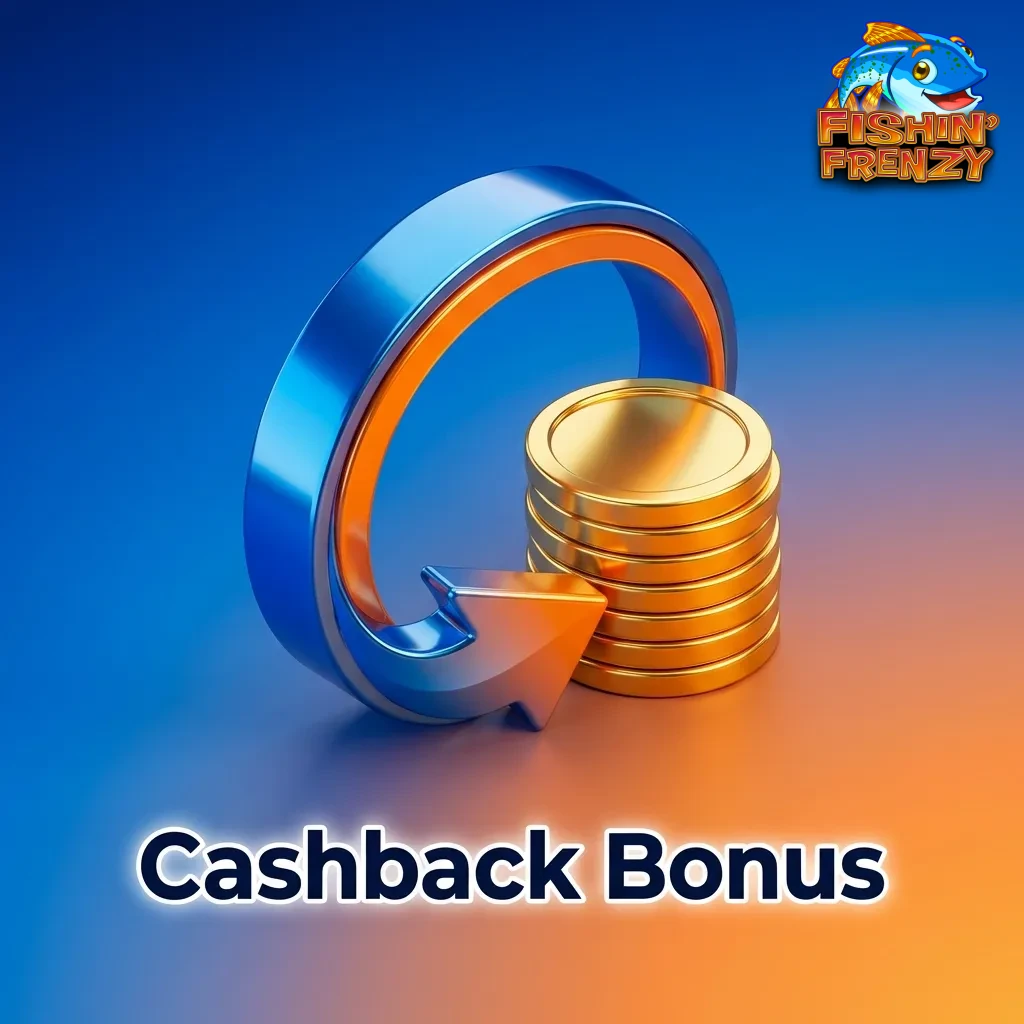 Player receiving 10% cashback bonus on casino losses, showing money being returned to account after losing streak